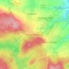 Mappa topografica Spechtshausen, altitudine, rilievo