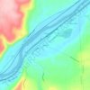 Mappa topografica Randall, altitudine, rilievo