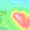 Mappa topografica Pico de Grado, altitudine, rilievo