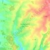 Mappa topografica Rembercourt-aux-Pots, altitudine, rilievo