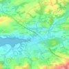 Mappa topografica Ty Voualc'h, altitudine, rilievo