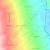 Mappa topografica Angalan, altitudine, rilievo