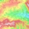 Mappa topografica Vedegheto, altitudine, rilievo