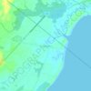 Mappa topografica Inagawan, altitudine, rilievo
