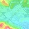 Mappa topografica Ehingen, altitudine, rilievo