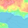 Mappa topografica Colaco, altitudine, rilievo