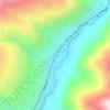 Mappa topografica Gemur, altitudine, rilievo