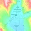 Mappa topografica Corire, altitudine, rilievo