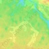 Mappa topografica Le Mayne, altitudine, rilievo