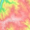 Mappa topografica Les Cabanes, altitudine, rilievo