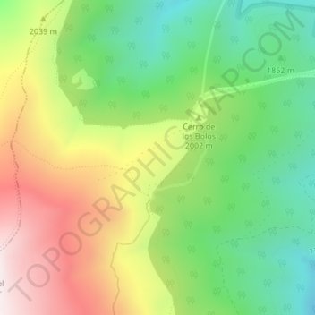 Mappa topografica El Jaral, altitudine, rilievo