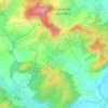 Mappa topografica Mussy l'Évêque, altitudine, rilievo