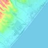 Mappa topografica Mandorleto, altitudine, rilievo