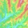 Mappa topografica Renzetti, altitudine, rilievo