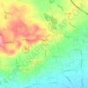 Mappa topografica Brazzacco, altitudine, rilievo