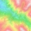 Mappa topografica Le Plamproz, altitudine, rilievo