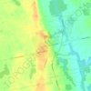 Mappa topografica Scotland, altitudine, rilievo