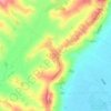 Mappa topografica San Martino in Colle, altitudine, rilievo