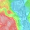 Mappa topografica Wilmer, altitudine, rilievo