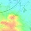 Mappa topografica Fuchshain, altitudine, rilievo