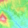 Mappa topografica Gallo, altitudine, rilievo