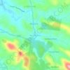 Mappa topografica Peroorthodu, altitudine, rilievo