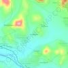 Mappa topografica Pradhaputtu, altitudine, rilievo