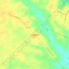 Mappa topografica Madray Springs, altitudine, rilievo
