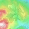 Mappa topografica Prat d'Airaud, altitudine, rilievo