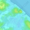 Mappa topografica By, altitudine, rilievo