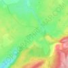 Mappa topografica Nods, altitudine, rilievo