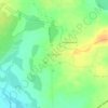 Mappa topografica Athangudi, altitudine, rilievo