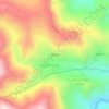 Mappa topografica Villarica, altitudine, rilievo