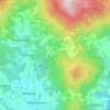 Mappa topografica Hochzipfl, altitudine, rilievo