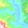 Mappa topografica Puerto Rico, altitudine, rilievo