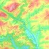 Mappa topografica Graystone, altitudine, rilievo