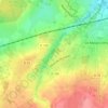 Mappa topografica Le Vieux Moulin, altitudine, rilievo