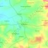 Mappa topografica Siralkoppa, altitudine, rilievo