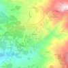 Mappa topografica Poggio Sano, altitudine, rilievo