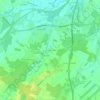 Mappa topografica Le Grand Casseau, altitudine, rilievo