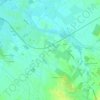 Mappa topografica Le Fort, altitudine, rilievo