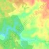 Mappa topografica Малое Ильинское, altitudine, rilievo
