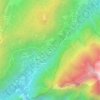 Mappa topografica Tiser, altitudine, rilievo