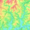 Mappa topografica Briar Hill, altitudine, rilievo