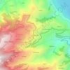 Mappa topografica pInola talla, altitudine, rilievo