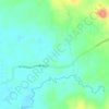 Mappa topografica Dique de Los Mecanicos, altitudine, rilievo