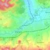 Mappa topografica Jüdewein, altitudine, rilievo