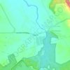 Mappa topografica El Berro, altitudine, rilievo