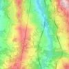 Mappa topografica Sparvo, altitudine, rilievo
