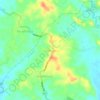 Mappa topografica Calantas, altitudine, rilievo